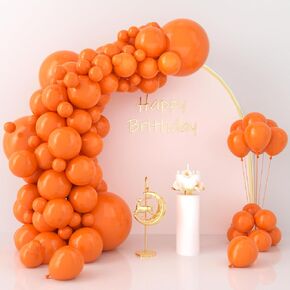 138PCS Latex Balloon Arch Kit, 18 12 10 5 Inch Matte Balloons for Birthday Baby Shower Graduation Wedding Anniversary Party Decorations Hot Pink