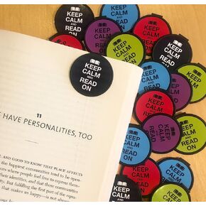 Keep Calm and Read on Bookmarks - 36 Bulk Bookmarks for Kids Girl’s Boys- School Student Incentives – Library Giveaways – Reading Rewards - Party Favor Prizes - Classroom Reading Awards!
