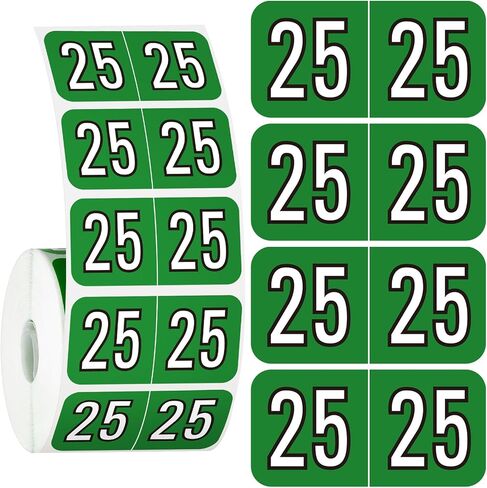 Teling 500 Pcs 2025 Year Stickers File Folder Labels Rectangle Coded Colored Year Stickers Self Adhesive Labels Tab File Folders Office Supplies, 1 Roll(Purple, Silver) in Kuwait