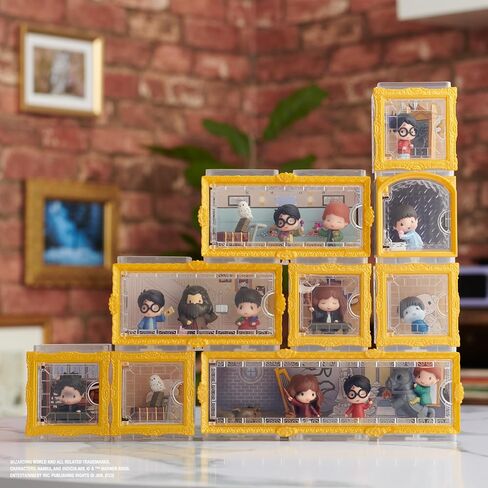 Wizarding World Harry Potter, Micro Magical Moments Scene Gift Set with Exclusive Harry, Hermione, Ron, Fluffy Action Figures & Case, Kids Toys in Saudi Arabia