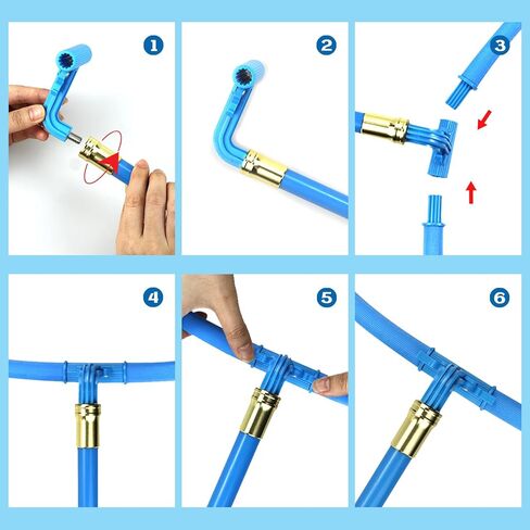 Large Bubble Wands Kit with 12 oz Concentrated Bubble Solution for Huge Bubble Wand, Bubble Wands Large Toys Bubbles for Kids Outside (Giant Bubble Wand Set+Matching Bubble Solution) in Saudi Arabia