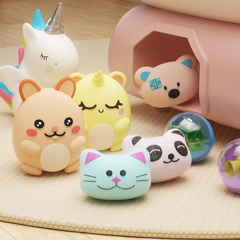 Claw Machine for Kids,Mini Vending Machine, Prize Dispenser Toys for Girls and Boys, Electronic Arcade Game for Party Birthdays Includes 32 Mini Toys(Pink) in Saudi Arabia