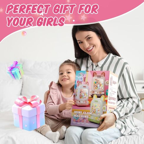 Claw Machine for Kids,Mini Vending Machine, Prize Dispenser Toys for Girls and Boys, Electronic Arcade Game for Party Birthdays Includes 32 Mini Toys(Pink) in Saudi Arabia