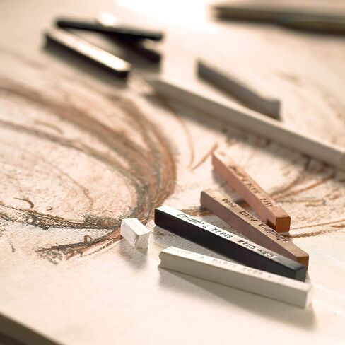 Conté à Paris Sketching Crayons Set with 12 Assorted Colors in Kuwait