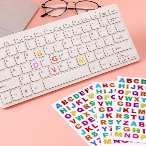 1400 قطعة ملصقات أبجدية ملونة 20 ورقة ملونة ملصقات رأس المال ملصقات ملصقات ملصقات لامعة ملصقات لامعة لزجاجة المياه بطاقات المعايدة لخلاصات الفنون والحرفية لوازم الحرف in Kuwait