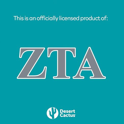 Desert Cactus Zeta Tau Alpha Sticker Classic Floral Decal Laptop Water Bottle Car (Sheet C. Floral) in Saudi Arabia