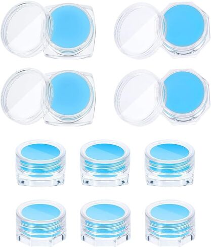10 PCS Diamond Painting Glue Clay Diamond Art Painting Wax Diy Paint Glue Wax Glue Glue Clay Diamond Craft Wax مع حالة تخزين واضحة الأزرق in Saudi Arabia