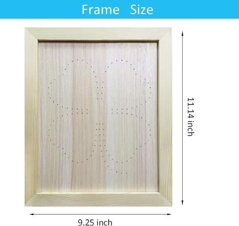 youfu diy string art kit للبالغين ، والمراهقين ، والمبتدئين ، والأطفال. تشمل جميع الملحقات اللازمة والإطار ، مجموعة الحرف الكبار ، زخارف الجدار المنزلي هدية فريدة من نوعها (البرسيم المكون من أربع أوراق) in Kuwait