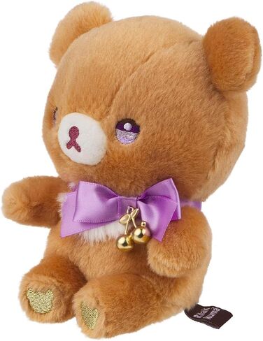 San-X Original Rilakkuma with a Shining Jewel Cherry Plush - 6" Korilakkuma in Kuwait