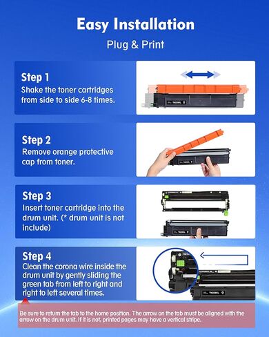 TN229XL Black Toner Cartridge Compatible with Brother MFC-L3780CDW HL-L3280CDW HL-L3220CDW MFC-L3720CDW HL-L3295CDW HL-L3300CDW Printers(1 Pack TN229) in Saudi Arabia