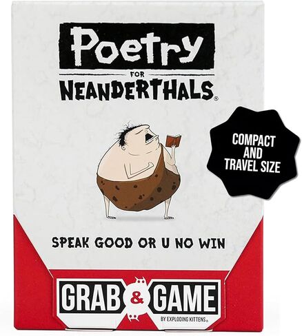 Exploding Kittens Really Loud Librarians Grab & Game 2+ Players - Ages 8+ - 15 Minutes to Play - Travel Sized Word Shouting Game - Easter Basket Stuffer - Ideal for Easter Party, Family, Kids & Adults in Kuwait