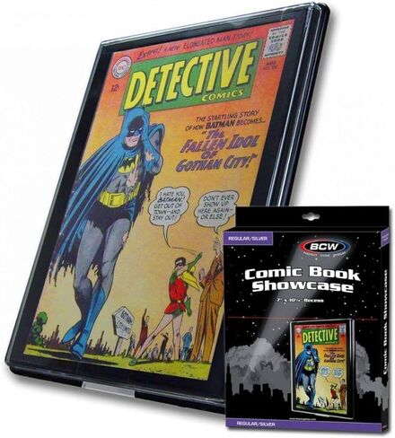 BCW Comic Book Showcase Frame - 1 Pack| Current/Modern Age Comic Book Display Frame | Comic Book Showcase Display Case | Comic Book Holder Picture Frame | Comic Book Frames for Wall in Kuwait