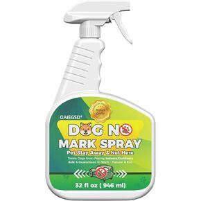 32 Oz Puppy House Training Corrector | Dog Anti Marking Not Here Spray | Pet Stay Away Here Pee Spray | Trains Your Pet Not Go Here Spray