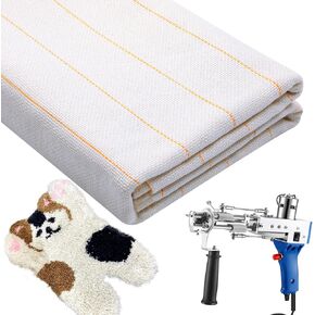 TUDOMRO PRIMAL TUFTING مع خطوط ملحوظة الحجم كبير القماش DIY المصنوعة يدويًا النسيج الإبرة صنع البساء لصنع اللوازم النسيج لدعم السجادة المسلحة الإبرة 57.6 × 39.6