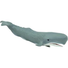Safari Ltd. Sperm Whale Figurine - Detailed 8.5" Plastic Model Figure - Fun Educational Play Toy for Boys, Girls & Kids Ages 3+