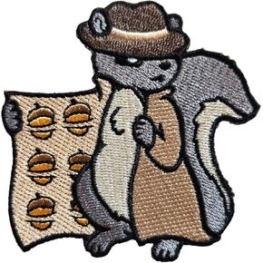 Shady Squirrel Patch - Hook and Loop Tactical Morale Patch