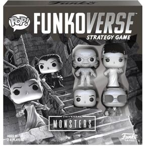 Funko Funkoverse: Universal Monsters 100 4-Pack Miniature Figures (Styles May Vary)