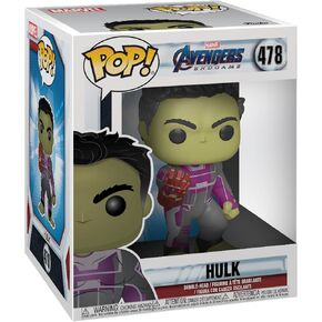Funko Pop! Marvel: Avengers Endgame - 6" Hulk with Gauntlet, Multicolor, Standard