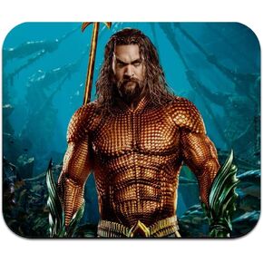 Aquaman Movie Jason Mamoa Full Costume Low Profile Thin Mouse Pad Mousepad Rubber multi-colored