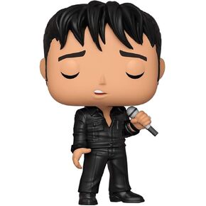 POP Elvis - '68 Comeback Special Funko Pop! Vinyl Figure (Bundled with Compatible Pop Box Protector Case), Multicolored, 3.75 inches