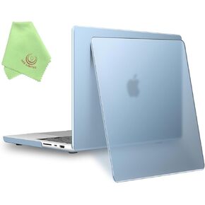 UESWILL [Invisible Ultra Thin] Case for 2024 2023 2022 2021 MacBook Pro 14 inch with M4 M3 M2 M1 Pro Max chip, Premium Translucent Slim Hard Shell Cover, Clear