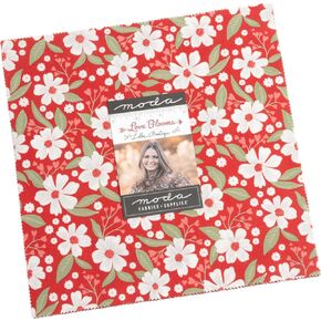Love Blooms Layer Cake®, 42-10" Precut Fabric Quilt Squares by Lella Boutique