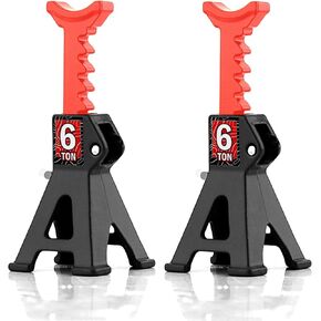 1/24 RC Toy Jack تقف 1/18 محاكاة 6 طن من الرافعات المصغرة القابلة للتعديل للمعادن قابلة للرقم 1:18 1:24 Scale Crawler Car Axial SCX24 Kyosho Tamiya HSP FCX24 TRX4M SCX24 AX24 FORD BRONCO (Blue ، 2 PCS)