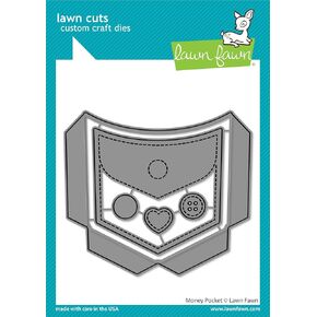 Lawn Fawn LF3441 Money Pocket Dies