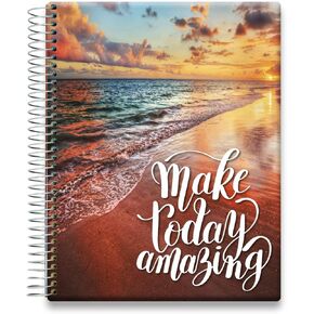 Tools4Wisdom Planner 2025-2026 - April 2025-2026 Calendar - 8.5x11 Inch Hardcover - Monthly Weekly Daily Planner - A5J6 - Make Today Amazing