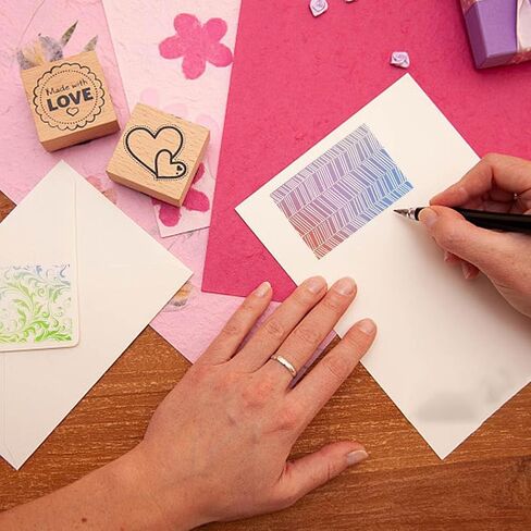 CRASPIRE Vintage Pattern Clear Stamps Stripe Lines Reusable Retro Background Transparent Silicone Stamp Seals for Journaling Card Making DIY Scrapbooking Photo Album Decorative in Saudi Arabia