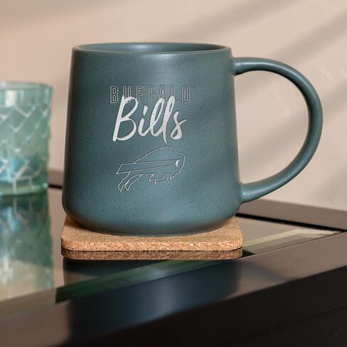 Rico Industries NFL Football Philadelphia Eagles Sage 16oz Ceramic Taper Mug in Saudi Arabia