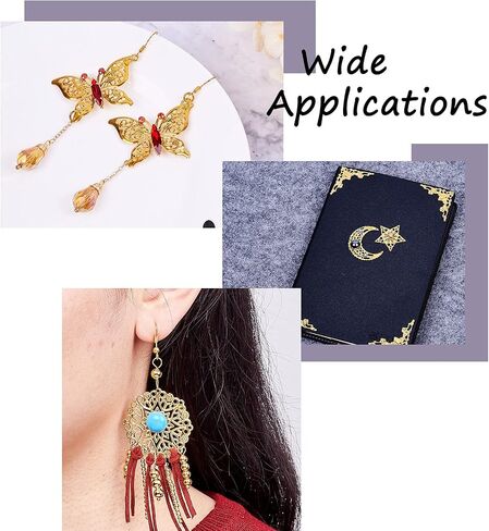 Pandahall Tibetan Alloy Chandelier Charms Earrings Connector Links Dangle Pendants for Jewelry Making Necklace in Saudi Arabia