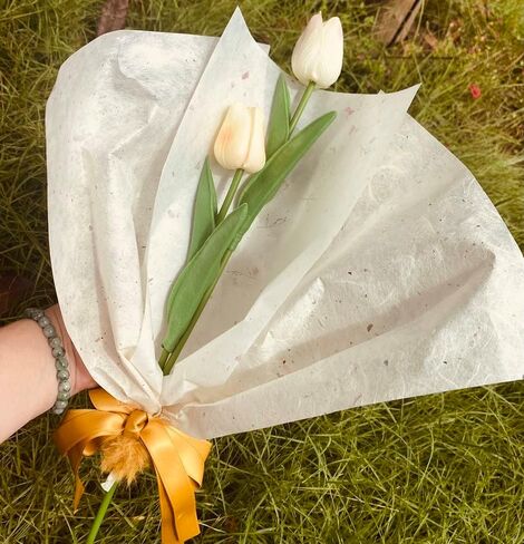 50 Sheets A4 Natural Fiber Mulberry Tree Mulberry Paper Sheets Art Tissue Washi Paper Design Craft Art Origami Suppliers Card Making DIY Crafts (Black, A4) in Kuwait