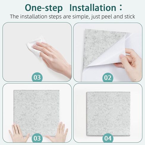 لوحة Cork Board للجدار: لوحة نشرة كبيرة جدًا للمكتب - البلاط السميك البالغ 0.5 بوصة 6 PCS مربعات لوحة دبوس رمادية لاصق in Kuwait