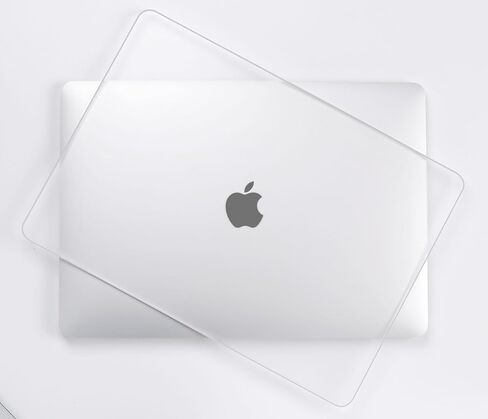 ueswill [حالة غير مرئية فائقة الرقيقة] لعام 2024 2023 2022 2021 MacBook Pro 14 بوصة مع M4 M3 M2 M1 Pro Max Chip ، غطاء قشرة صلبة شفافة متميزة ، Clear Clear in Kuwait