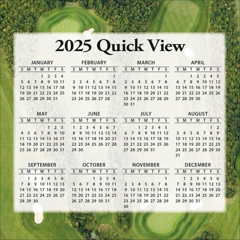 Turner Photographic Golf Courses Photo Box Calendars (25998052006) in Saudi Arabia