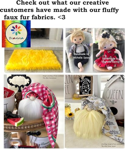 Bianna Pitch Black Luxury Faux Fur Fabric, by The Yard, American Seller, Shag Shaggy Material for Crafting, Sewing, Costumes, Fursuits, Home Decor (5x60 inches) in Kuwait