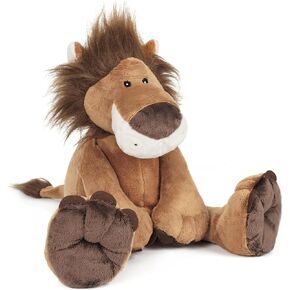 Billy The Brave Lion – 5lb Weighted Stuffed Animal for Comfort | 27.5 Inch Plush Weighted Lion for Kids, Teens, and Adults | Premium Sensory Plush with Giftable Packaging | CPSIA Certified