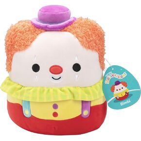 Squishmallows Original 8-Inch Bimbi The Easter Clown - Official Jazwares Plush - Collectible Soft & Squishy Clown Stuffed Animal Toy - Add to Your Squad - Gift for Kids, Girls & Boys