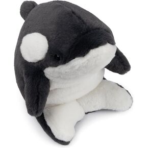 GUND Flynn Orca Whale Plush, Premium Whale Stuffed Animal for Ages 1 and Up, Black/White, 10"