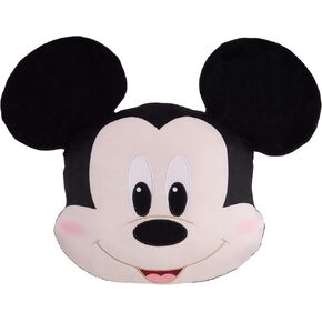 Disney Classics Character Heads, Mickey Mouse, 13-Inch Plushie, Soft Pillow Buddy Toy for Kids, Officially Licensed Kids Toys for Ages 2 Up by Just Play
