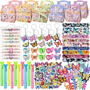 حفلات الفراشة تفضل لوازم حفلة عيد ميلاد خرافية للفتيات للأطفال جائزة GOODIE GOODIE BAGESER DECERATIONS BASTION
