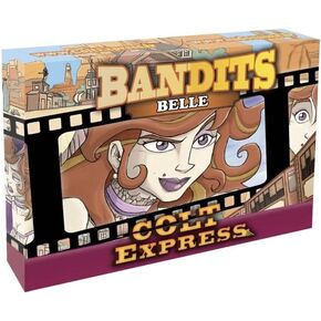 Colt Express Belle BANDIT PACK - A Femme Fatale's Devious Game Mode! Wild West Adventure Game, Train Strategy Game for Kids & Adults, Ages 10+, 2-6 Players, 40 Minute Playtime, Made by Ludonaute