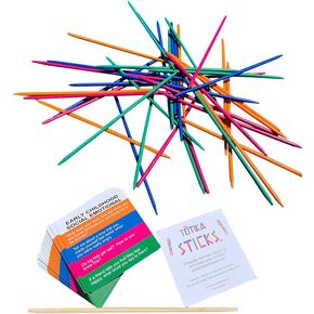Totika Early Childhood Social Emotional Card Deck & Totika Pickup Sticks Game (Ages 4-7)