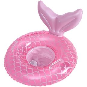 Baby Swimming Float Swim Ring Cute Floaties with Seat and Handle Pool Floats Toys