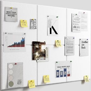 لوحة Cork Board للجدار: لوحة نشرة كبيرة إضافية للمكتب - 0.35 بوصة البلاط السميك من البلاط in Kuwait