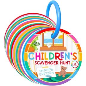Children's Scavenger Hunt Cards | Toddler Activities for 2, 3 Year Olds & Up | Toddlers Activity | Learning Games for Kids (Classic)