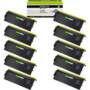 greencycle 2 Pack Black Toner Cartridge Compatible for Brother TN460 TN570 TN430 TN-460 Work with Intellifax 4100e 4750e HL-1240 MFC-1260 MFC-2500 MFC-8300 MFC-9600 Printer