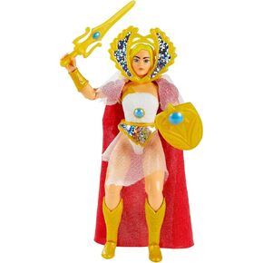 Mattel Masters of the Universe Origins Action Figure & Accessories Set, She-Ra Collectible Toy with 16 Posable Joints, 5.5-inch