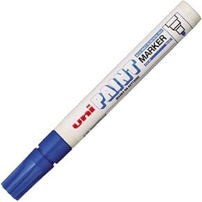 uni-ball uni Paint Marker Bullet Tip Medium Point Px20 Line Width 2.2-2.8mm Blue Ref 9001923 [Pack 12]